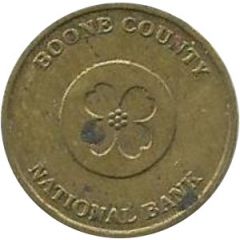 Parking Token - Boone County National Bank Columbia, Missouri