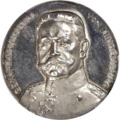 Medal - Paul von Hindenburg - War years of 1914⁄1915