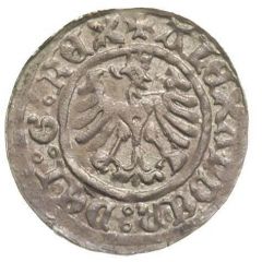 Półgrosz koronny - Alexander I Jagiellon Kraków mint