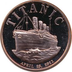 1 oz Copper Titanic