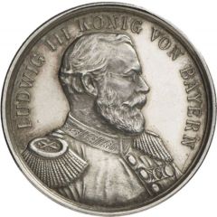Medal - Souvenir of the battle at Mülhausen - Ludwig III
