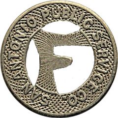 1 Fare - San Antonio Public Service Co. San Antonio, Texas
