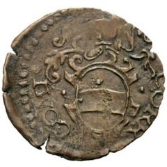 1 quattrino - anonyme des comtes Gilbert, Camille et Fabrice de Correggio