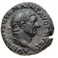 As - Vitellius VICTOR AVGVSTI S C, Victory