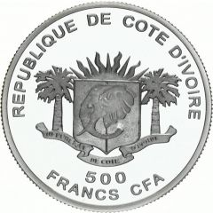 500 Francs CFA Mausoleum of Halicarnassus