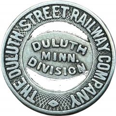 1 Fare - Duluth Railway Co. Duluth, Minnesota