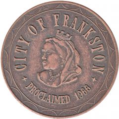 Medal - City of Frankston - Victoria 150