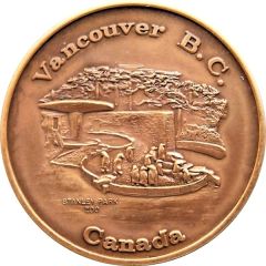 Medal - Stanley Park Zoo Vancouver, British Columbia