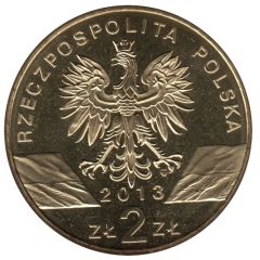 2 Zlotys Żubr (Bison bonasus)