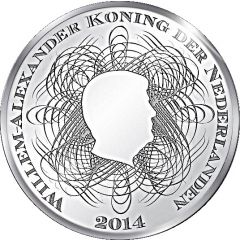 5 Euros - Willem-Alexander 200th anniversary of The Dutch Bank