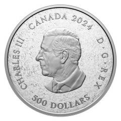500 Dollars - Charles III Heraldic Landscape: Birds of Canada