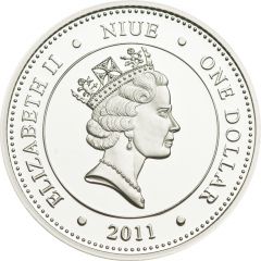 1 Dollar - Elizabeth II Cave of Chauvet