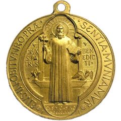 Medal - Saint Benedict 1400th Anniversary
