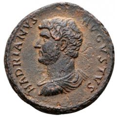 Dupondius or As - Hadrian TRANQVILLITAS AVG COS III P P S C, Tranquillitas