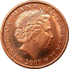 1 Penny - Elizabeth II Santon War Memorial