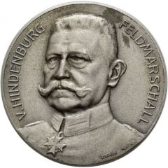 Medal - 3rd Christmas on the battlefield - Paul von Hindenburg