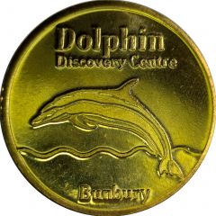 Medal - WA - Bunbury, Dolphin Discovery Centre Tourist Souvenir