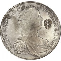 1 Thaler - Maria Theresia Madura star countermark