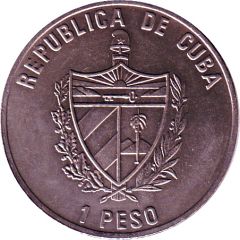 1 Peso Havana Cathedral
