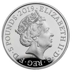5 Pounds - Elizabeth II 5th Portrait, Queen Victoria