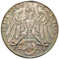 3 Reichsmark Pattern