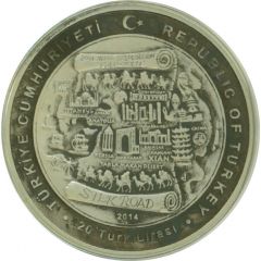 20 Lira The Silk Road