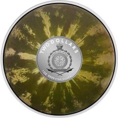 2 Dollars - Charles III Watermelon