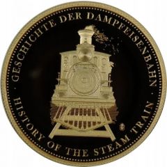 Medal - History of the Steam Train Richard Trevithick