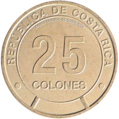 25 Colones Limón Province, colorized