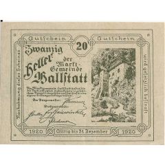 20 Heller Hallstatt