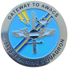 Challenge Coin - 552nd Training Squadron Tinker AFB