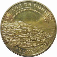 Monnaie de Paris Tourist Token - Provence Village de Gordes