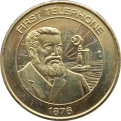 Token - The Sunoco Millenmium Coin Series 5 - First Telephone