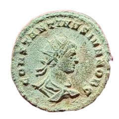 Nummus - Constantinus II VICTORIAE LAETAE PRINC PERP, Ticinum