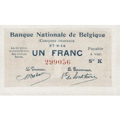 1 Franc Comptes courants