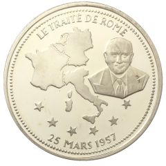 Token - Société Française des Monnaies Le Traité de Rome - Jean Monnet