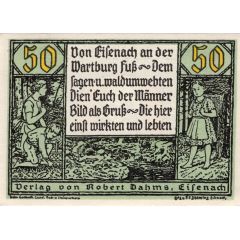 50 Pfennig Verlag von Robert Dahms
