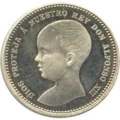 Medal - Alfonso XIII opening of the North Sea and Baltic Sea canal