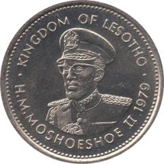 25 Lisente - Moshoeshoe II