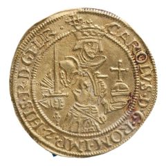 1 Gold Real - Charles V