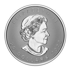 20 Dollars - Elizabeth II Ultra-High Relief Silver Maple Leaf