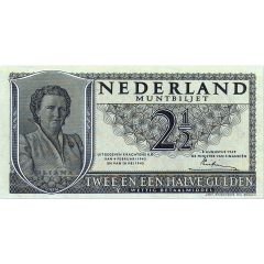 2 1/2 Gulden - Juliana Coin note