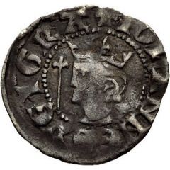 1/2 Penny - John Balliol 2nd Coinage