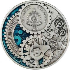 2 Dollars - Charles III Mechanical Beetle