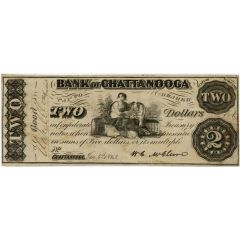 2 Dollars Bank of Chattanooga
