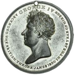 Medal - George IV Norfolk and Norwich Hospital Musical Festival, white metal