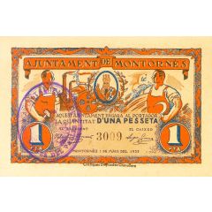 1 Peseta Montornès