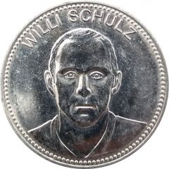 Shell Token - Fußball-WM 1970 Mexico Willi Schulz