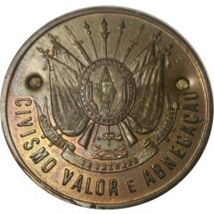 Medal - Pela Consolidação da República - Civismo Valor e Abnegação
