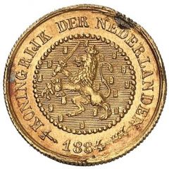1/2 Cent - Willem III Pattern
